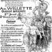 Paris, France elections poster for self-described anti-semitic candidate Adolphe Willette